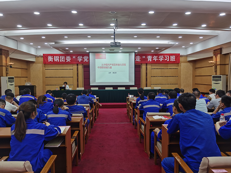 學黨史 知黨情 跟黨走 衡鋼團委舉辦青年黨史學習班